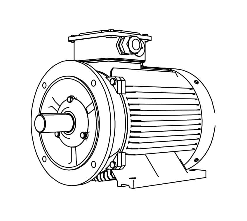 IMB35 Elektromotor IM2001